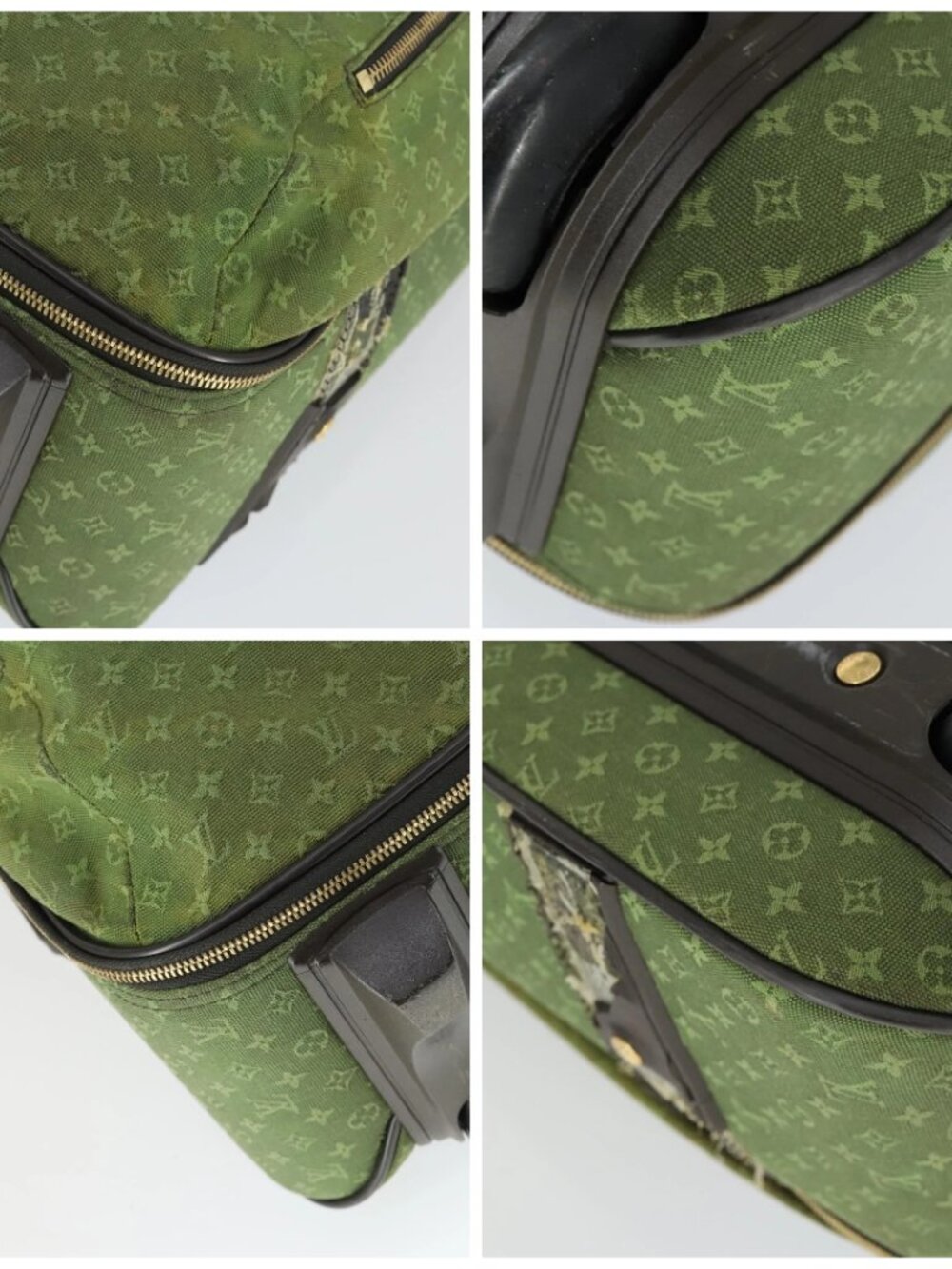 LOUIS VUITTON Monogram Mini Annette Suitcase TST Khaki - Picture 14 of 16